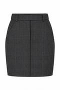 Greystone Sculpted Mini Skirt
