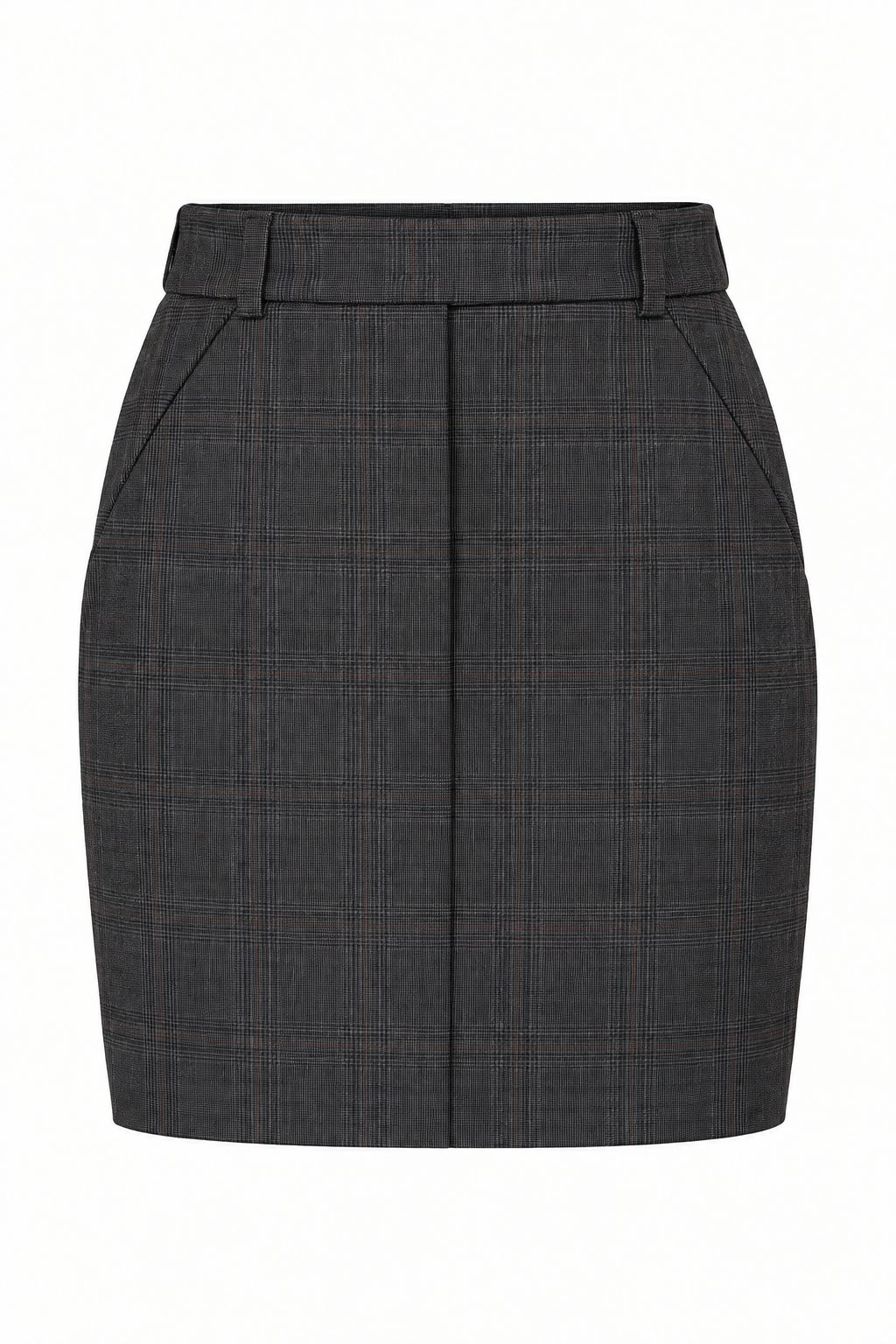 Greystone Sculpted Mini Skirt