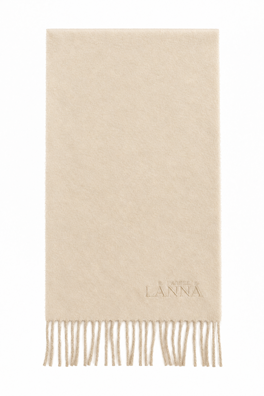 100% Nude Cashmere Scarf